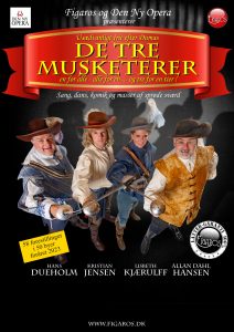 De tre musketerer. Turné forår 2023